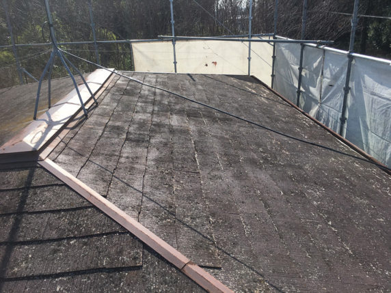 金属瓦重ね葺き工事