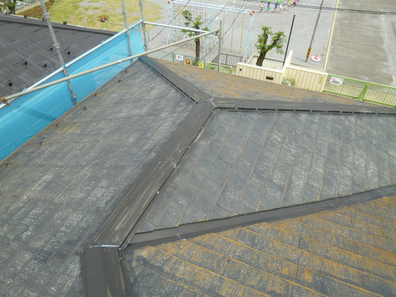 金属瓦重ね葺き工事