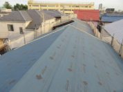 大屋根葺き替え工事