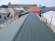 大屋根葺き替え工事